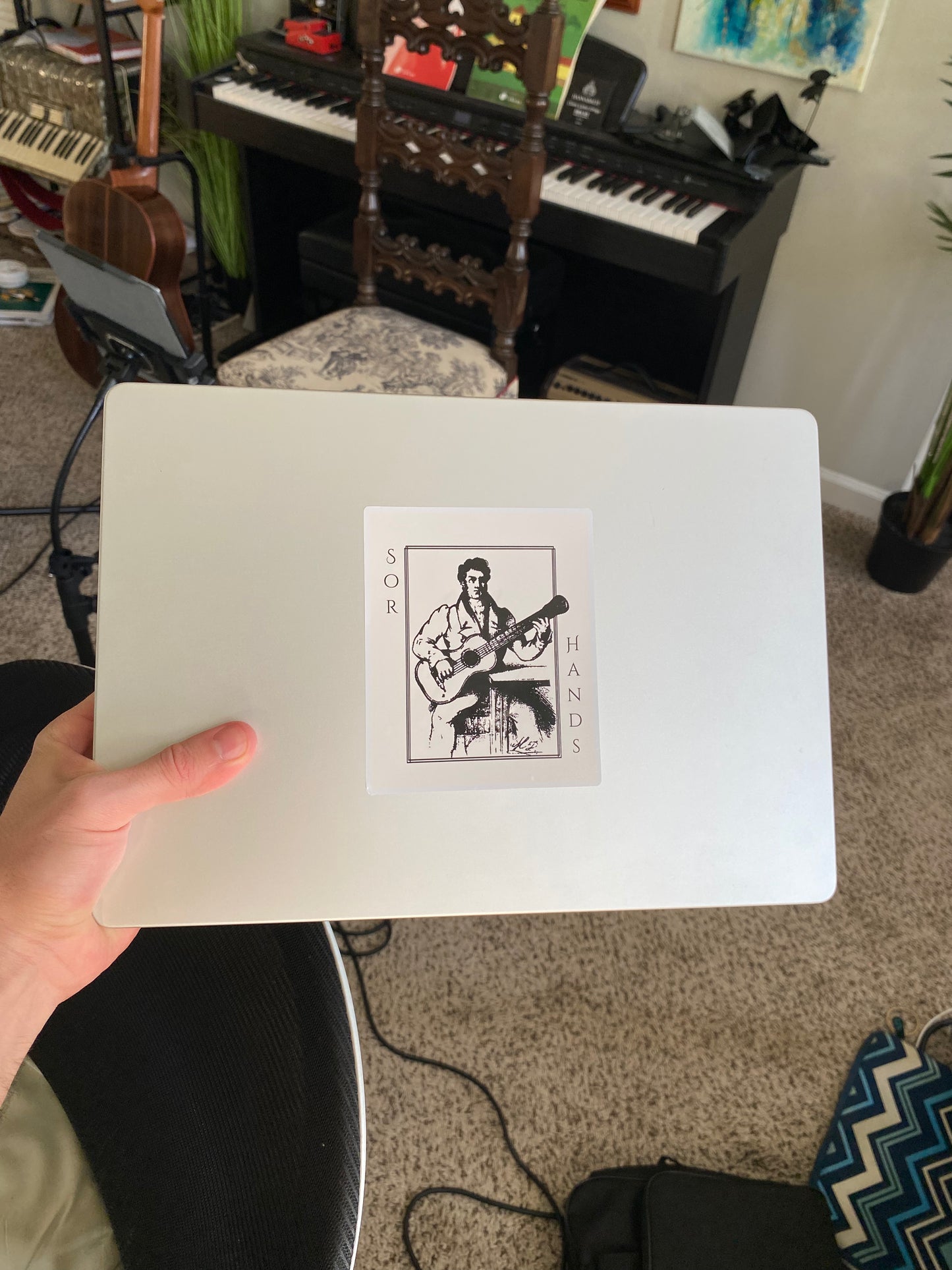 Corporate Sor Hands Branded Sticker