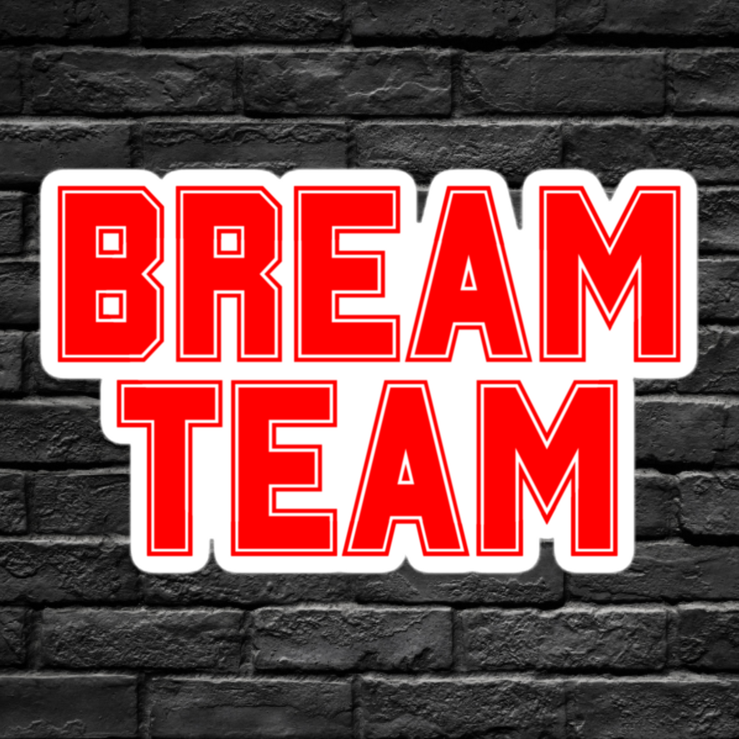 Bream Team Sticker